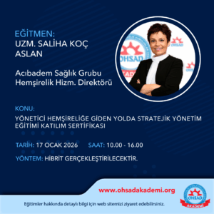 YÖNETİCİ HEMŞİRELİĞE GİDEN YOLDA STRATEJİK YÖNETİM-HİBRİT